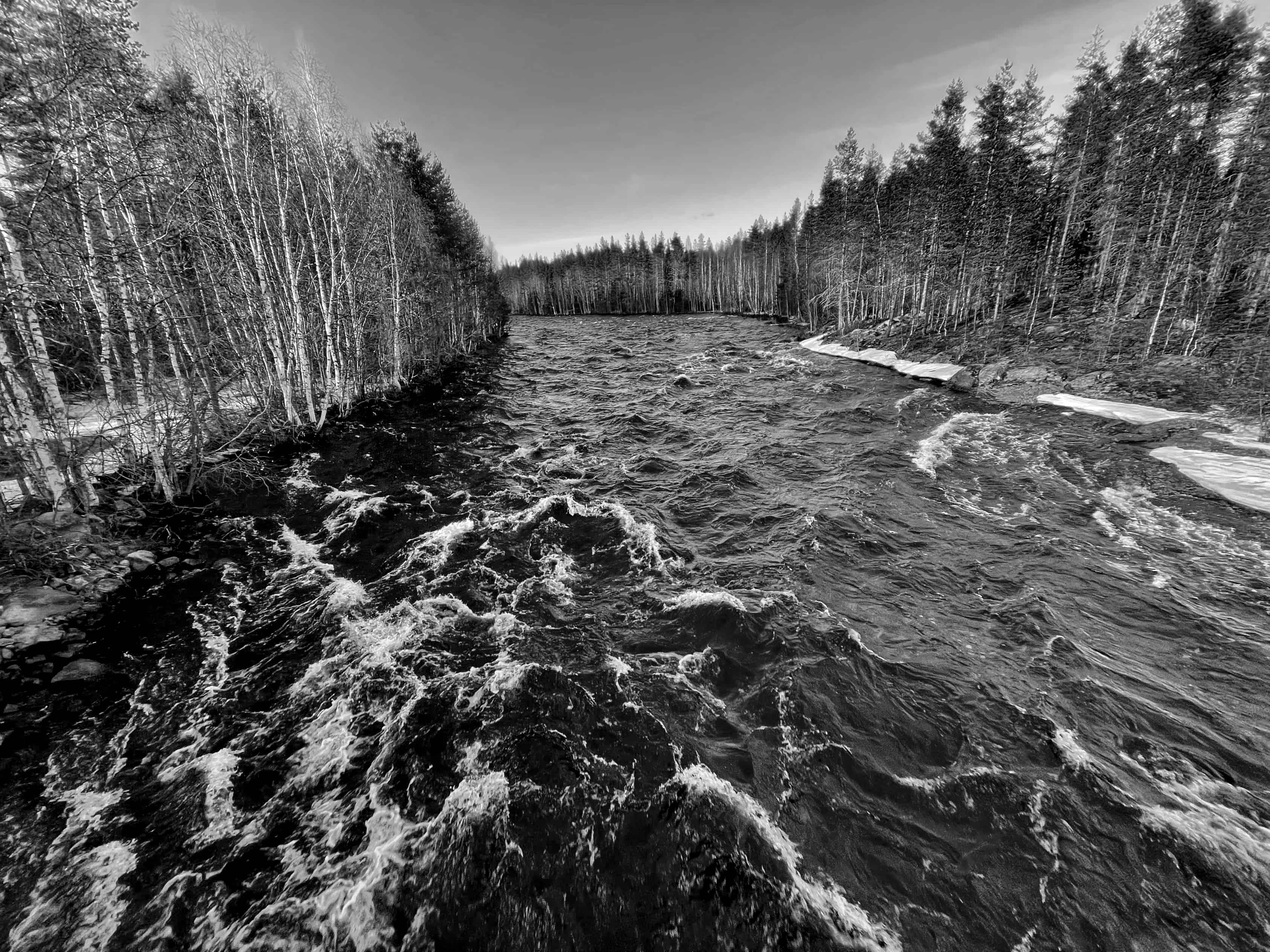 On the road in Finland
