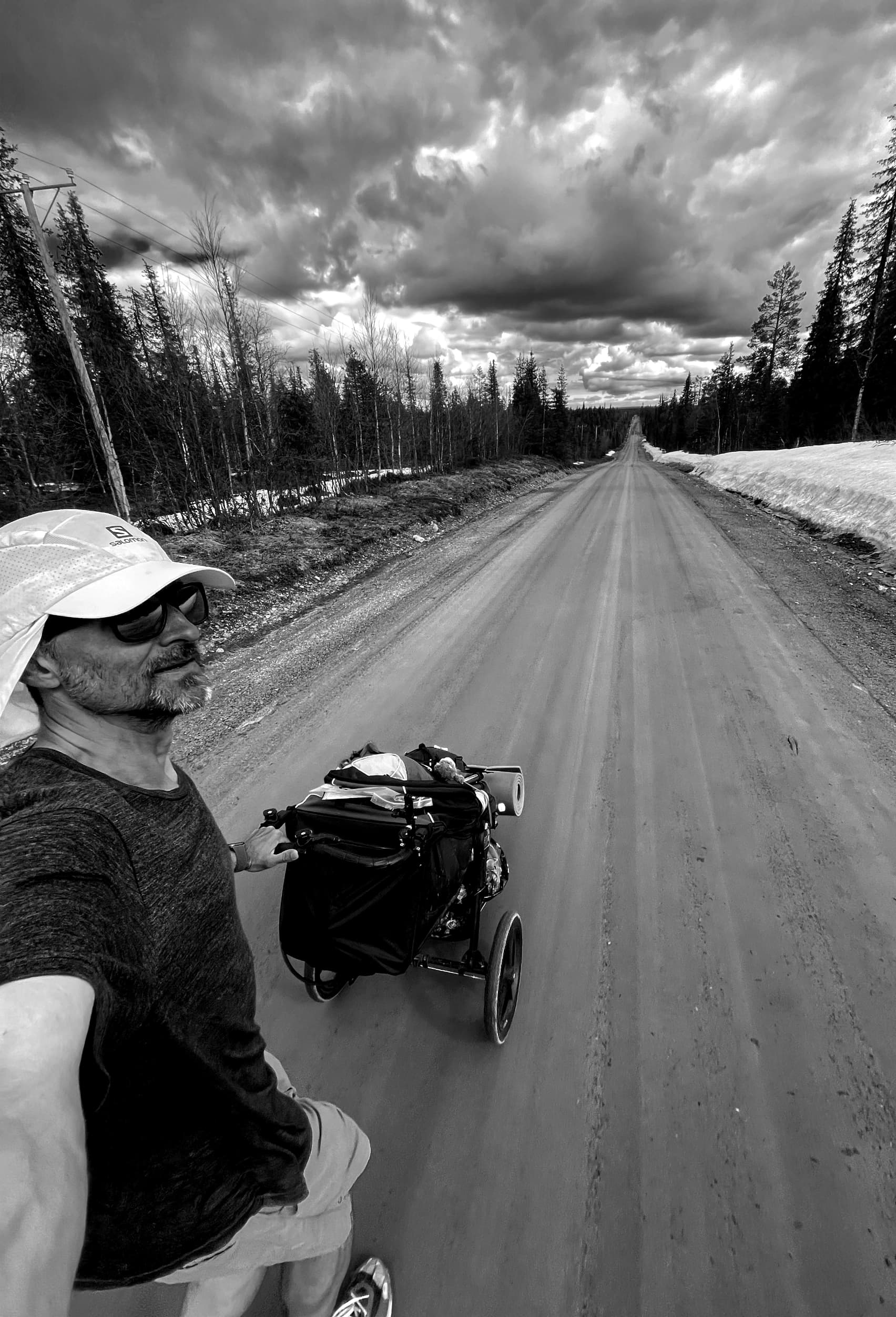 Running through the landscape