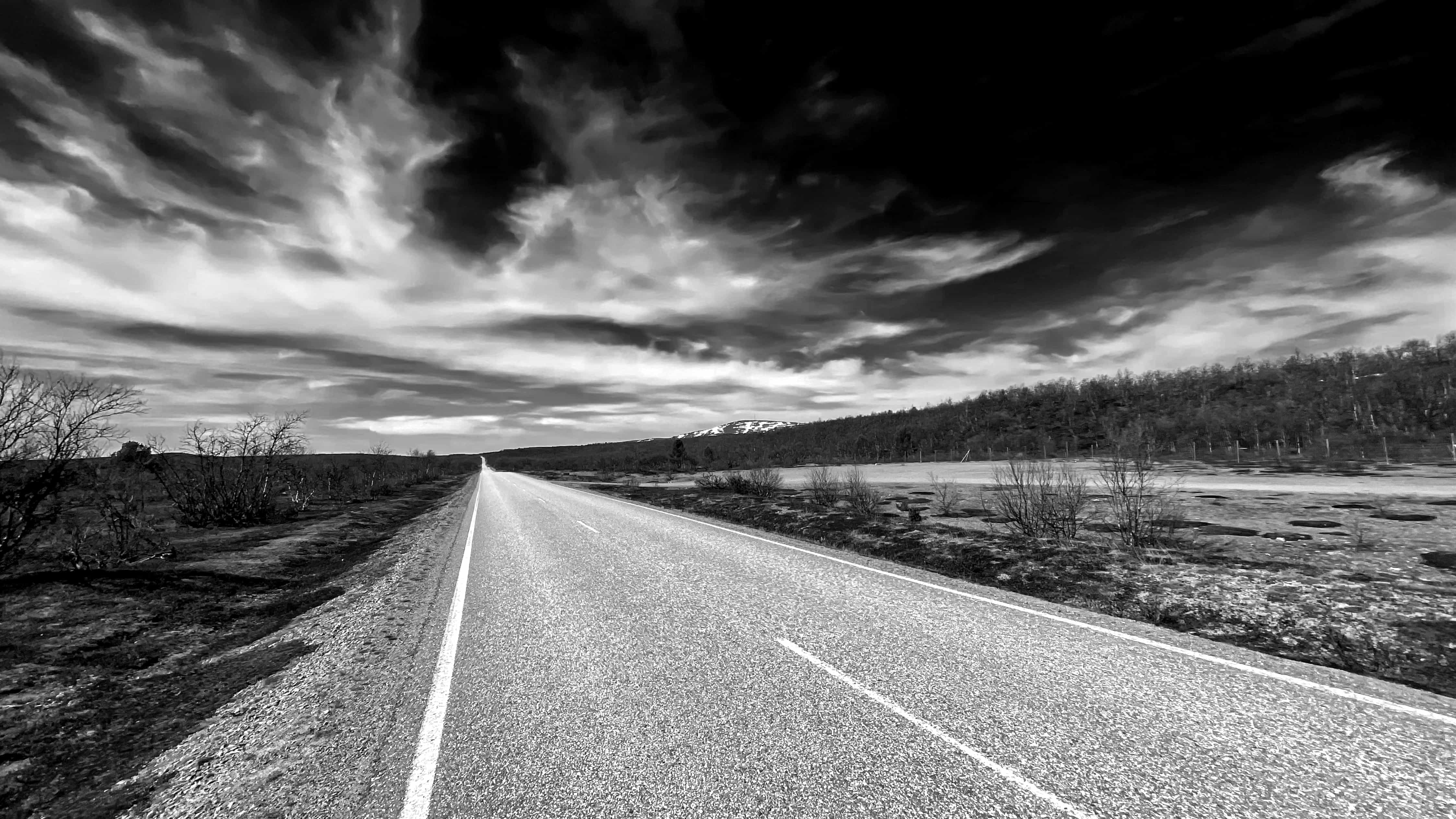 Approaching the north